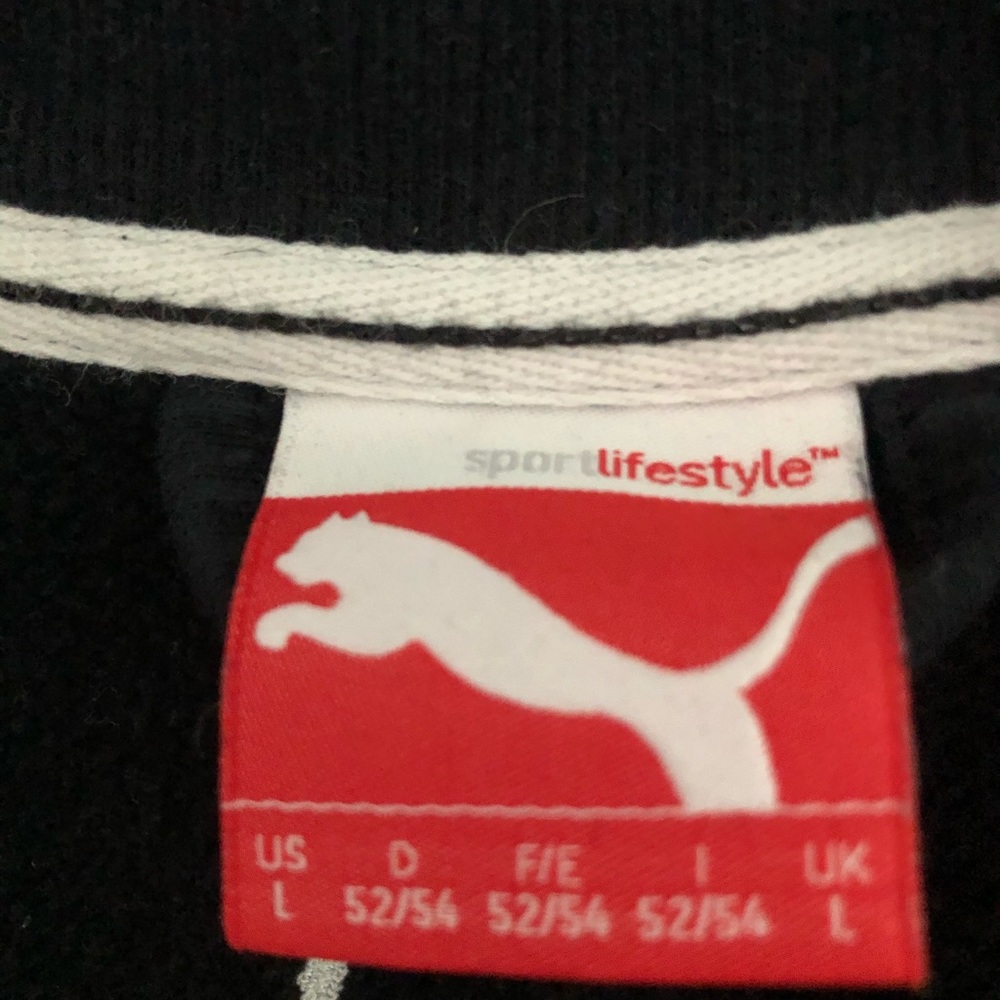2/$30 Puma Men’s Large sweater zip up - Picture 4 of 4
